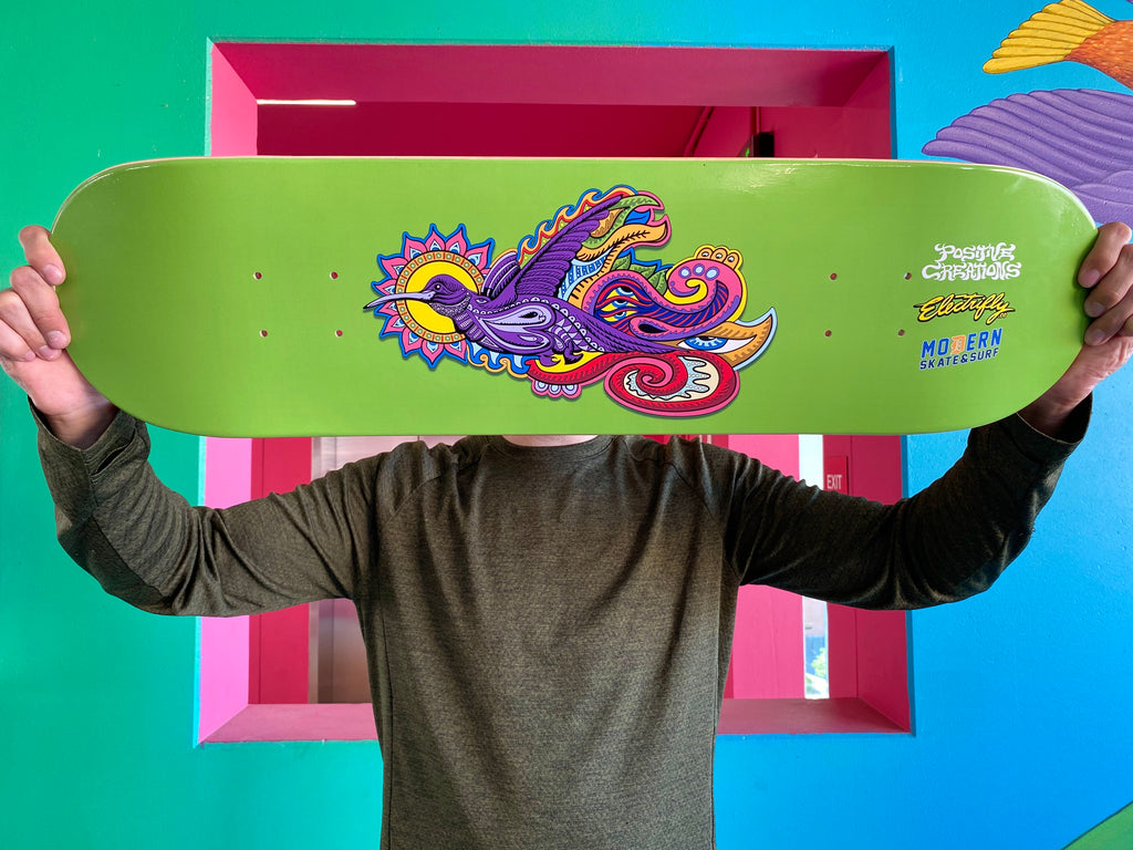 Chris Dyer Picaflor Augmented Reality Skateboard