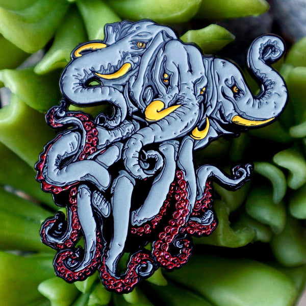 Phybr Octophant Augmented Reality Pin OG