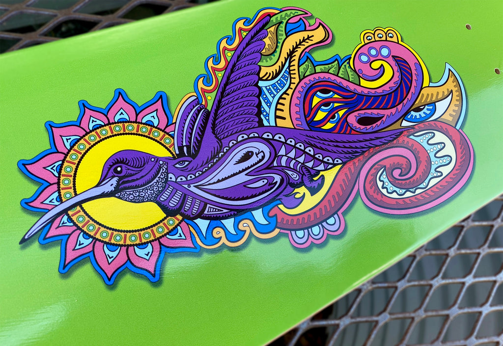 Chris Dyer Picaflor Augmented Reality Skateboard