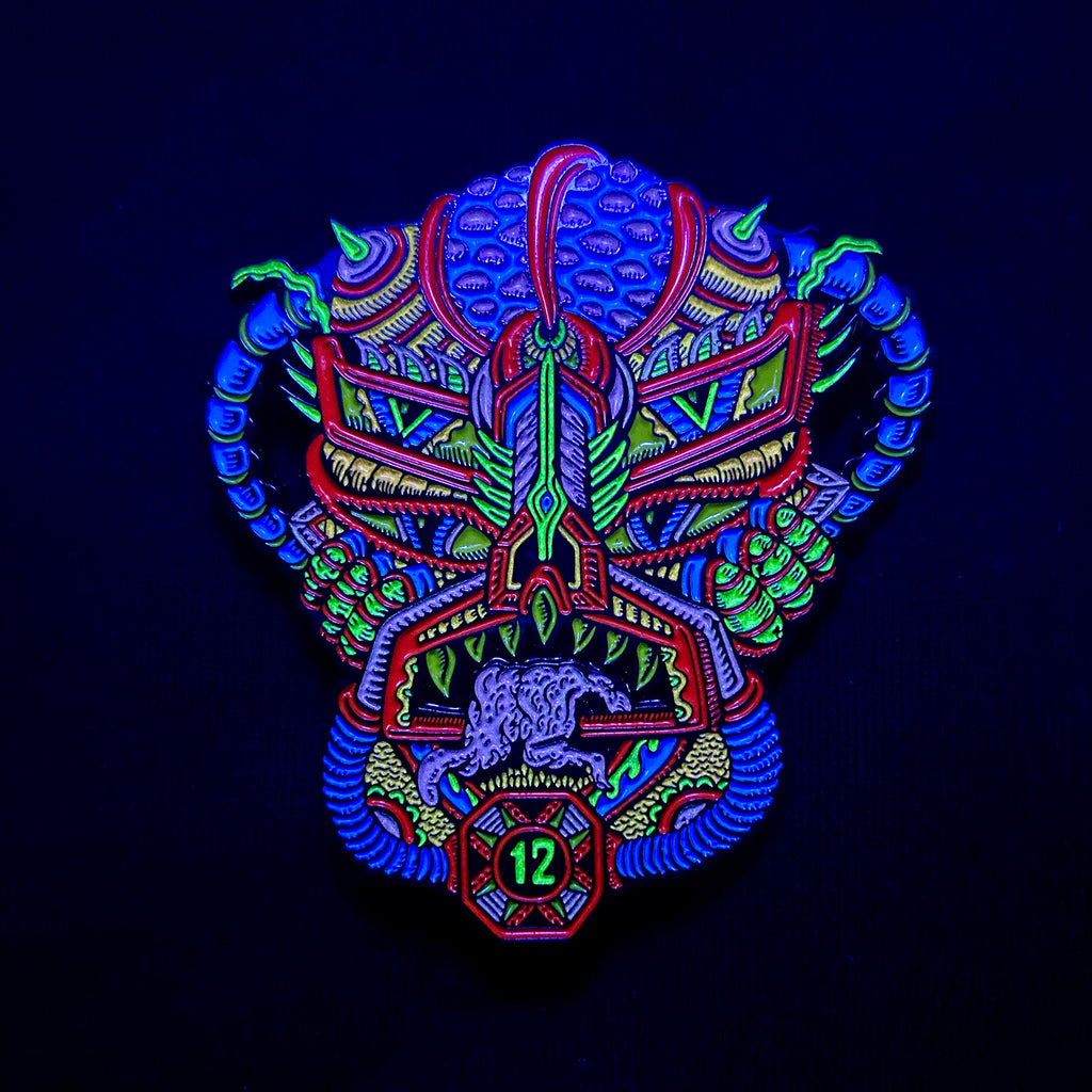 12th Planet Swamplex Terrestrial Augmented Reality Pin